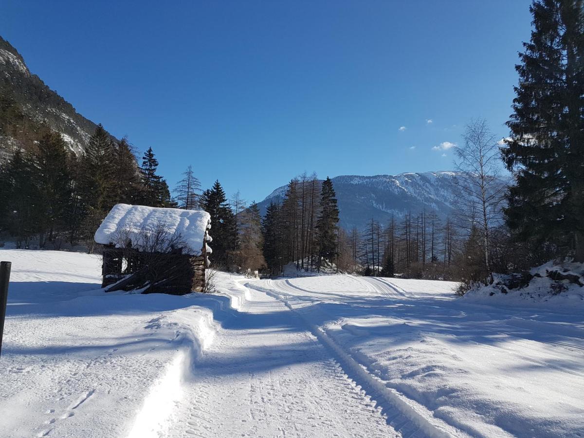 Gaestehaus Almrausch, Ferienanlage Mit Pool Nassereith Exterior foto